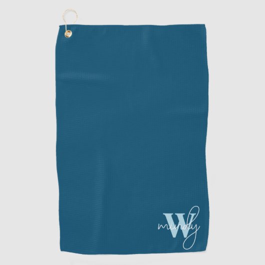 Monogrammed Golf Towel Golfhanddoek (Voorkant)