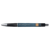 Monogrammed goud elegant name script pen (Voorkant)