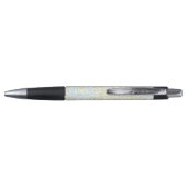 Monogrammed Green en Mint Floral Pattern Pen (Achterkant)