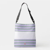 Monogrammed Green Thatch Canvas tas (Achterkant)