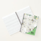 Monogrammed grillenery Initialen professional Notitieboek (Binnen)
