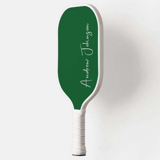 Monogrammed groene pickleball paddle (Links)