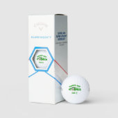 Monogrammed Hands Off My Balls -Callaway Golf Gift Golfballen (Verpakking)