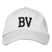 MONOGRAMMED HATS GEBORDUURDE PET (Voorkant)
