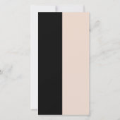 Monogrammed Heart Wedding Sage Pink Menu (Achterkant)