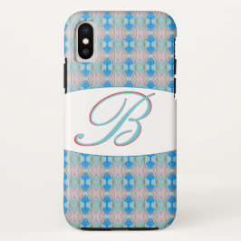 Monogrammed het Geval van de Telefoon in Onduideli Case-Mate iPhone Case