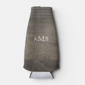 Monogrammed Houtlook  Flesjeskoeler (Voorkant)