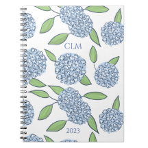 Monogrammed Hydrangea Let op
