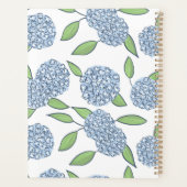 Monogrammed Hydrangea Planner (Achterkant)
