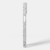 Monogrammed Illustrated Concrete iPhone Case (Achterkant / Rechts)