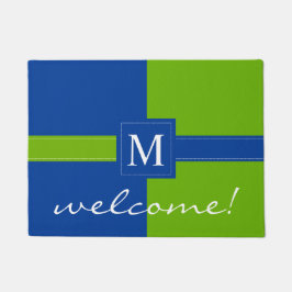 Monogrammed Initiaal Welcome Deurmat