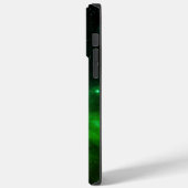 Monogrammed iPhone 14 Pro Max hoesje bloemen (Achterkant / Links)