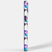 Monogrammed iPhone 14 Pro Max hoesje vlinder (Achterkant / Rechts)