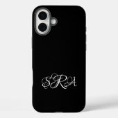 Monogrammed iPhone 16 Plus Hoesje (Achterkant)
