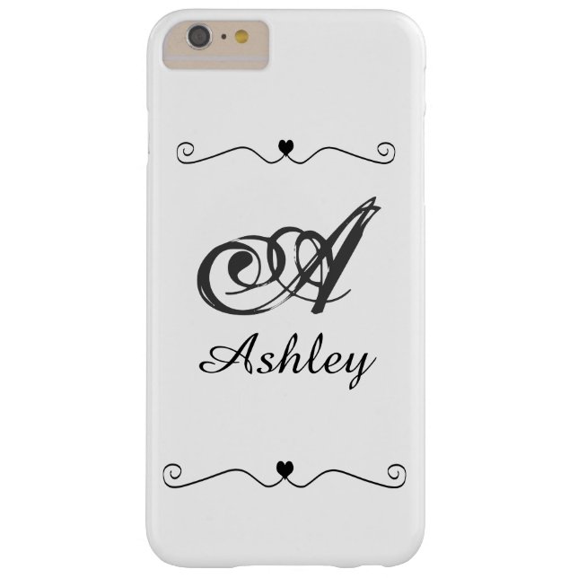 Monogrammed iPhone-Hoesje Case-Mate iPhone Case (Achterkant)