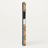 Monogrammed J Phone Case of Pink and Greens (Achterkant/rechts)