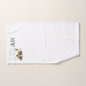 Monogrammed Jack Russell Terrier hondenontwerp Bad Handdoek (Handdoek)