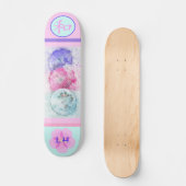 Monogrammed Japans 3 Umbrella Peace Skateboard (Voorkant)