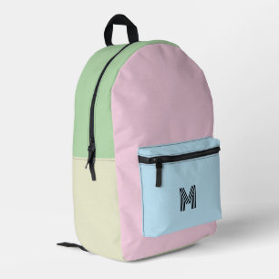 Monogrammed  Kleurrijke Modern Girly Sweet Bedrukte Rugzak
