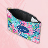 Monogrammed Kleurrijke Tropische Strandzak Etui