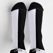 Monogrammed L Sokken (Top)