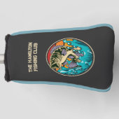 Monogrammed Largemouth Bass Gevist Club Golfheadcover (Voorkant)