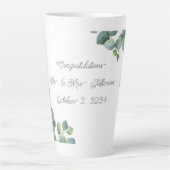 Monogrammed Latte cup Latte Mok (Voorkant)