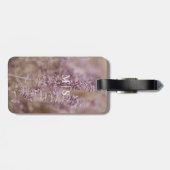 Monogrammed Lavender Montana Wildflowers Bagagelabel (Achterkant horizontaal)