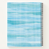 Monogrammed Luau Tiki Bar Party Guest Notitieboek (Achterkant)