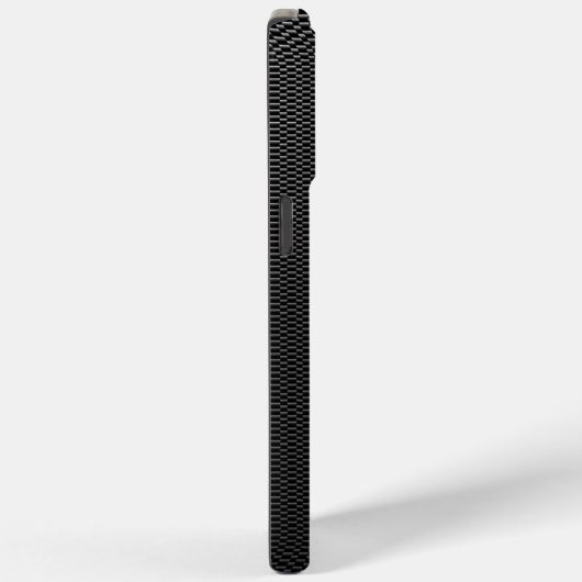 Monogrammed "M" Faux Carbon Fiber OtterBox Case-Mate iPhone Case (Achterkant / Rechts)