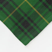 Monogrammed MacArthur Tartan Fleece Blanket (Hoek)