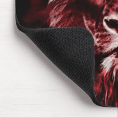 Monogrammed Majestic Red Lion Muismat (Hoek)