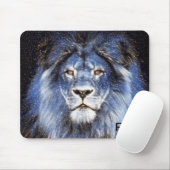 Monogrammed Majestic Sparkle Lion Muismat (Met muis)