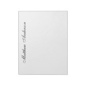 Monogrammed Manuscript Notitieblok (Linkerzijde)