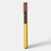 Monogrammed Modern Plain Initiaal Case-Mate iPhone Case (Achterkant / Links)