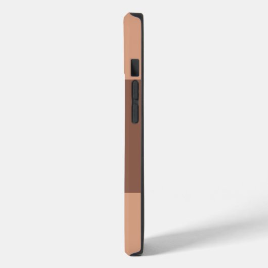 Monogrammed Modern Plain Initiaal Case-Mate iPhone Case (Achterkant / Links)