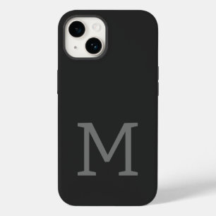 Monogrammed Modern Plain Initiaal Case-Mate iPhone 14 Hoesje
