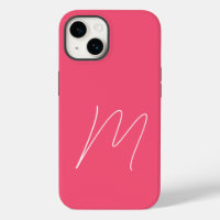 Monogrammed Modern Plain Initiaal Script