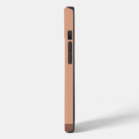 Monogrammed Modern Plain Initiaal Script Case-Mate iPhone Case (Achterkant / Links)