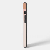 Monogrammed Modern Plain Initiaal Script Case-Mate iPhone Case (Achterkant / Links)