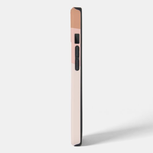 Monogrammed Modern Plain Initiaal Script Case-Mate iPhone Case (Achterkant / Links)