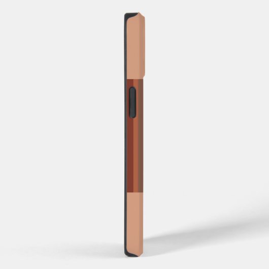 Monogrammed Moderne platte Initialen pasta Case-Mate iPhone Case (Achterkant / Rechts)