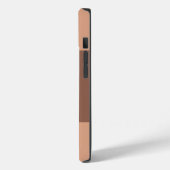 Monogrammed Moderne platte Initialen pasta Case-Mate iPhone Case (Achterkant / Links)