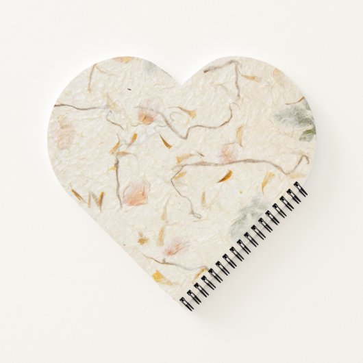 Monogrammed moerbeipapier Mooie herinneringen Notitieboek (Achterkant)