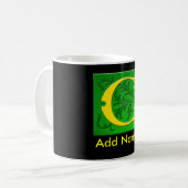 Monogrammed-Mok Koffiemok (Voorkant links)