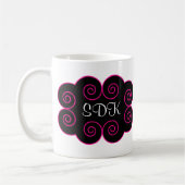 Monogrammed-Mok Koffiemok (Links)