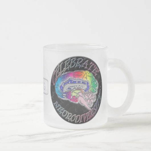 Monogrammed Mok van de Neurodiversiteit vieren (Rechts)
