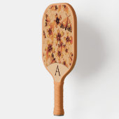 Monogrammed Moth Meadow Amber Pickleball Paddle (Links)