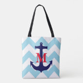 Monogrammed Nautisch Tas (Achterkant)