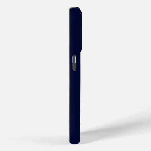 Monogrammed Navy Blue Case-Mate iPhone Case (Achterkant / Rechts)